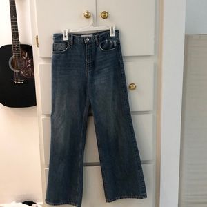 Topshop wide jeans